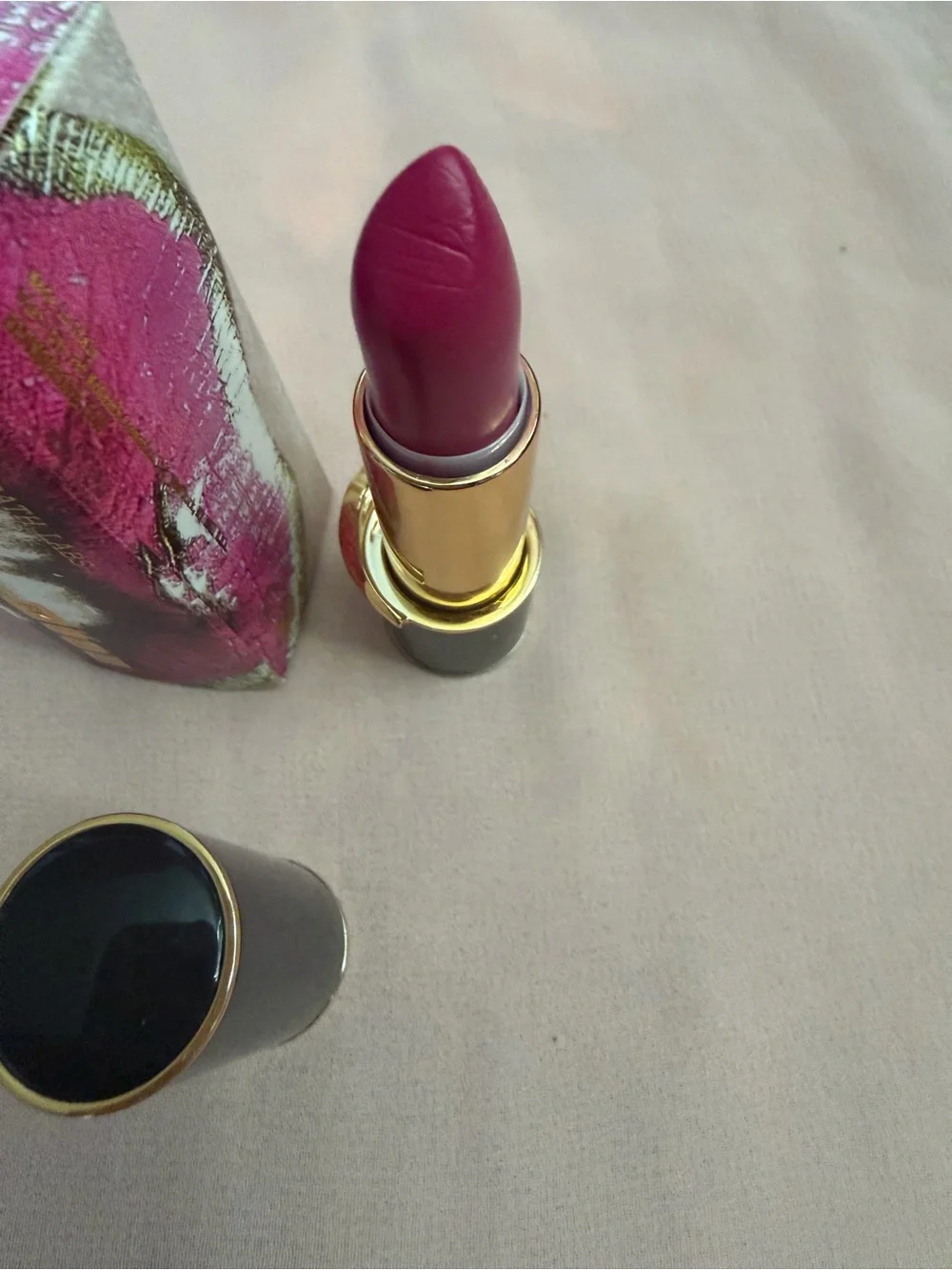 PAT McGRATH Labs Luxetrance 413 lipstick shade pink ultraness